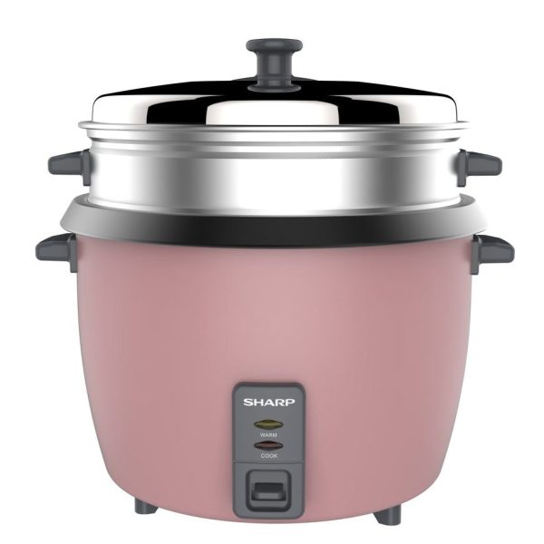 SHARP 1.8L Rice Cooker with Steamer & Coated Inner Pot - KS-H188G - Image 2