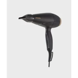 BABYLISS HAIR DRYER POWER PRO 2000 BLACK & GOLD