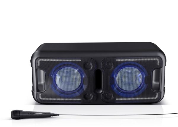 SHARP Rechargeable Portable Party Bluetooth Speaker with Microphone 150W - PS-920 - Image 5