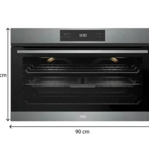 AEG 116L Multifunctional Oven + Air Fryer 90cm - BEK735910M
