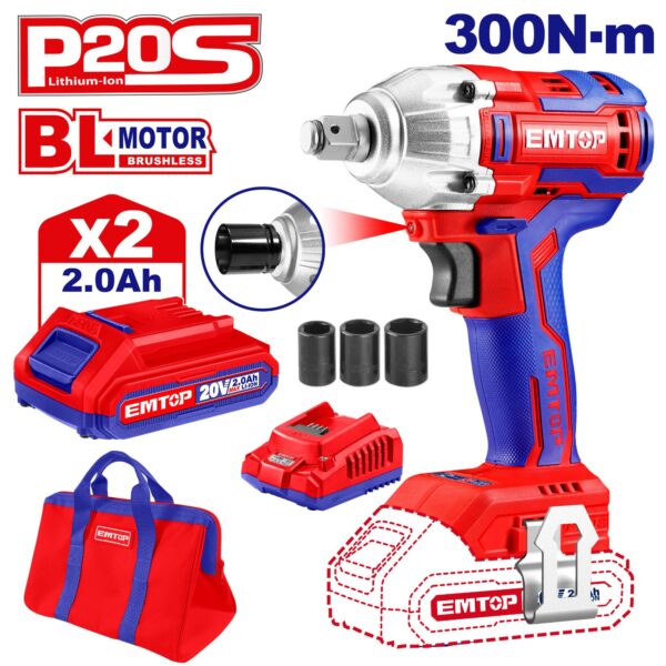 ECDLIW20221 Cordless impact wrench