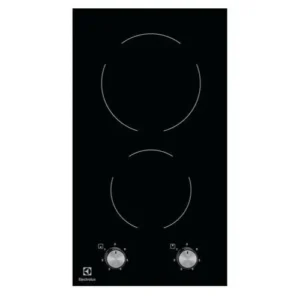 ELECTROLUX 30cm Built-In Ceramic Domino Hob with 2 Cooking Zones - LHR3210CK