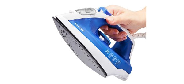 SHARP 2180W Non-Stick Soleplate Steam Iron - EI-SU11-B3 - Image 2