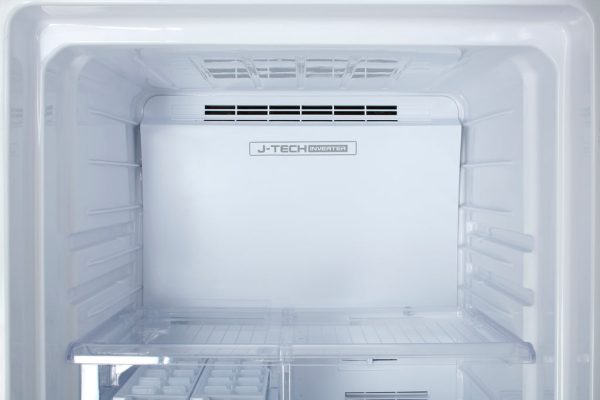 SHARP 278L/224L A++ Inverter Top Mount No Frost Silver Fridge - SJ-S330-SS - Last on Display - Image 5