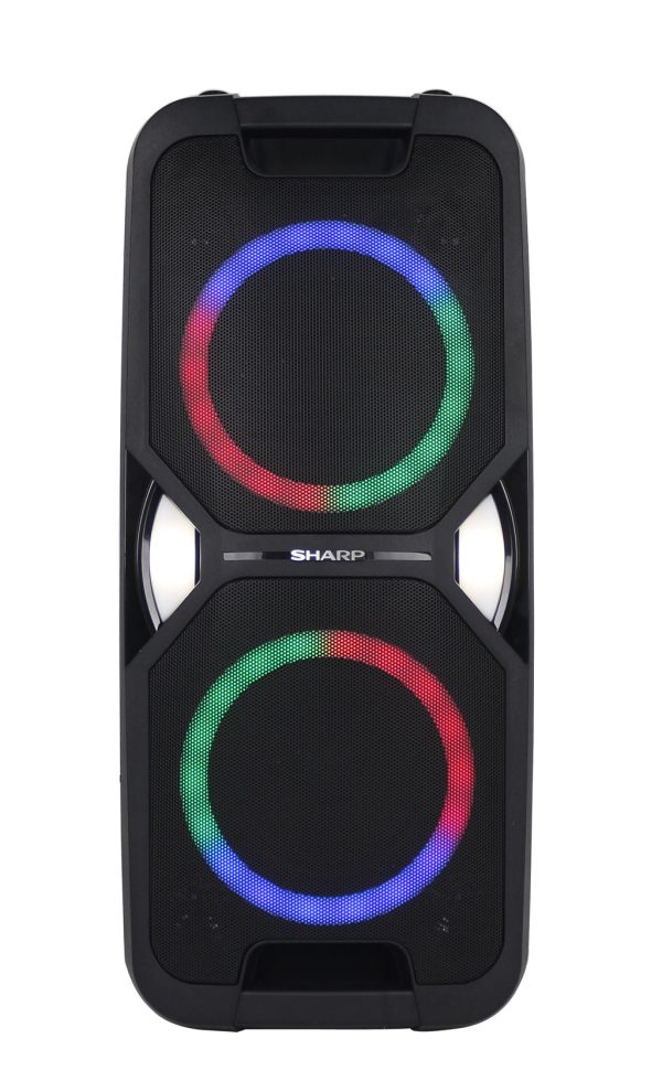 SHARP 45W RMS Portable Rechargeable Bluetooth Party Speaker with Free Microphone - PS-925 - Image 2