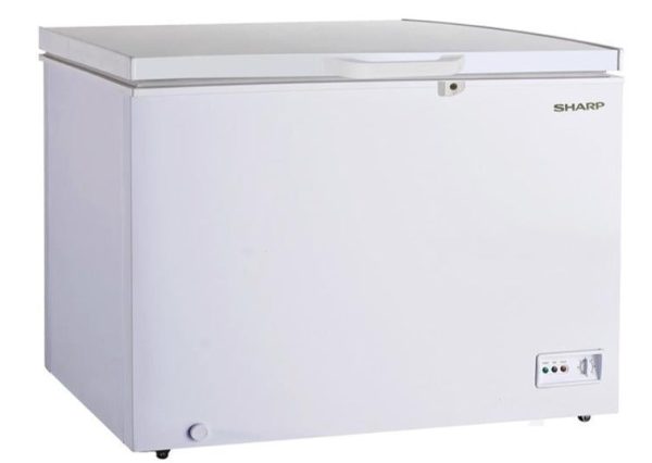 SHARP 580L/435L F Chest Freezer White - SCF-K580XJ-WH2