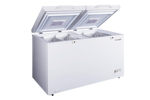 SHARP 660L/505L A+ White Chest Freezer - SCF-K660X-WH2 - Image 2
