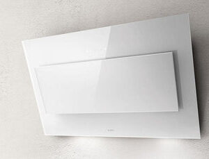 ELICA VERTIGO 90cm White Designer Wall Mount Hood - VERTIGO-WH/F/90