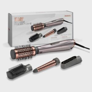 BABYLISS AIR STYLER SET (4 ACCESSORIES) SHADOW GREY/ROSE GOLD