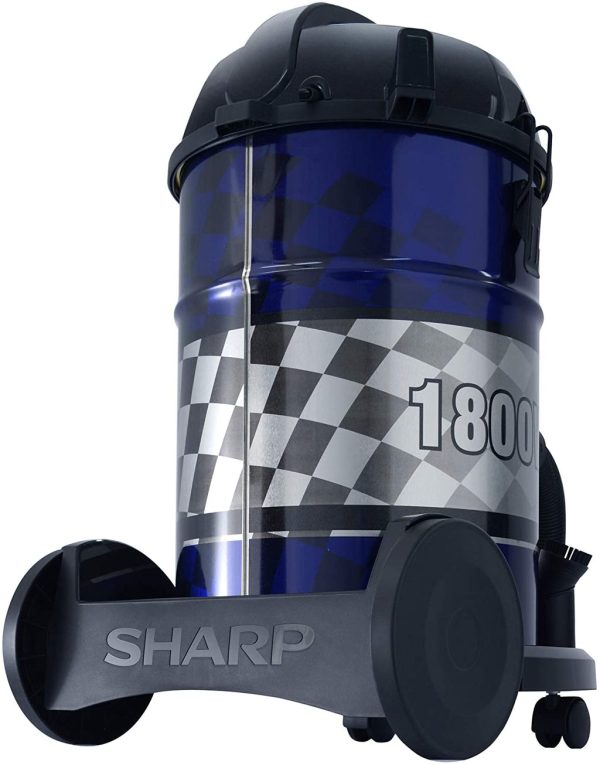 SHARP Barrel Canister Dry Blue Vacuum Cleaner 1800W - EC-CA1820-Z - Image 4