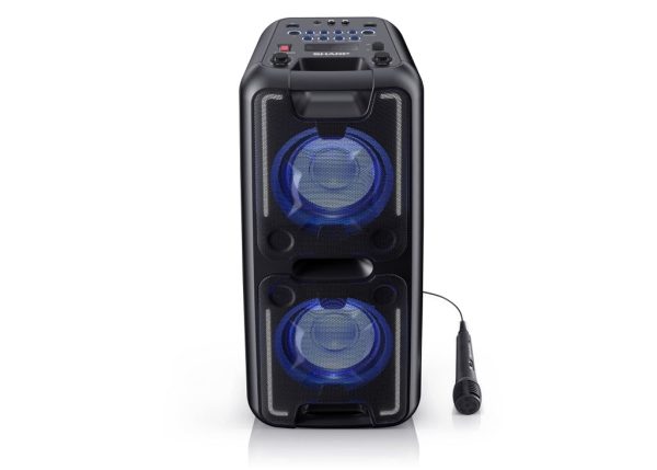 SHARP Rechargeable Portable Party Bluetooth Speaker with Microphone 150W - PS-920 - Image 4