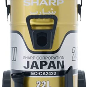 SHARP Barrel Canister Dry Gold Vacuum Cleaner 2400W - EC-CA2422-Z