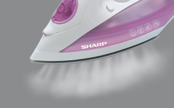 SHARP 2000W SmartGlide Steam Iron [Sakura Pink] - EI-SH21-P3 - Image 2