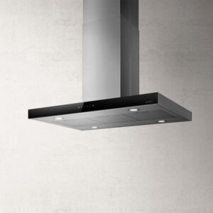 ELICA JOY ISLAND 90cm Stainless Steel + Black Island Hood - JOYISL-BL/A/90 - INCOMING MID OF JUNE 2024