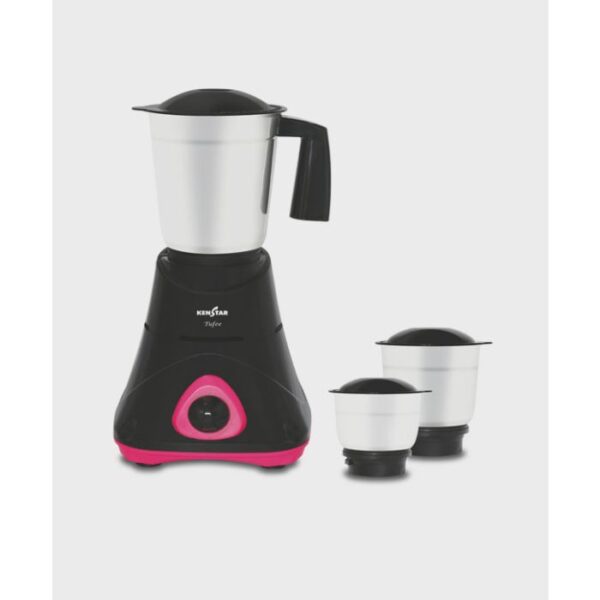 KENSTAR MIXER GRINDER TUFEE 500W- BLACK/PINK