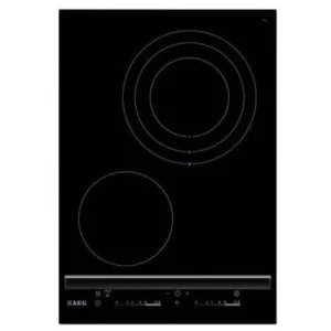 AEG 36cm Built-In Ceramic Domino Hob with 2 Cooking Zones - HC452020EB