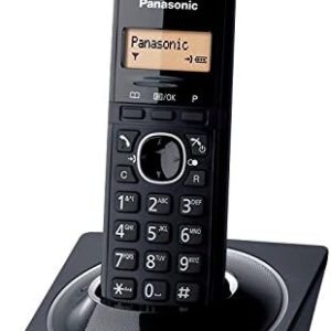 Panasonic Cordless KX-TG1711FXB Black, Caller ID, Wireless connection, Phonebook capacity 50 entries,