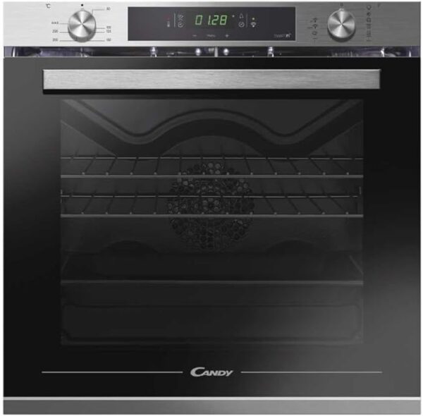 CANDY Electric built-in oven FCXP825X E0 / E capacity 80 l multifunctional ventilated, colour black/stainless steel