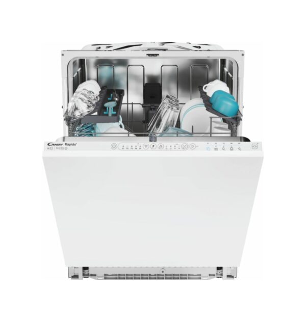 Candy CI 3E7L0W Rapido' Total integrated dishwasher cm. 60 - 13 covers