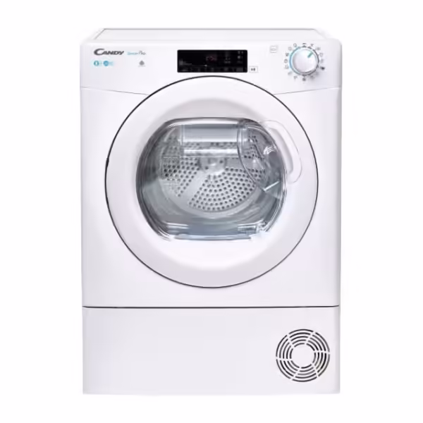 TD SmartPro - 10kg, Condenser, White, Transp Door, ClassB, Wi-Fi+BT, Easycase, D