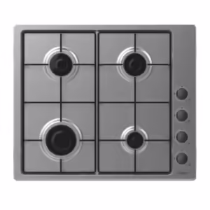 Idea Hobs Gas, 4 zones, Stainless Steel