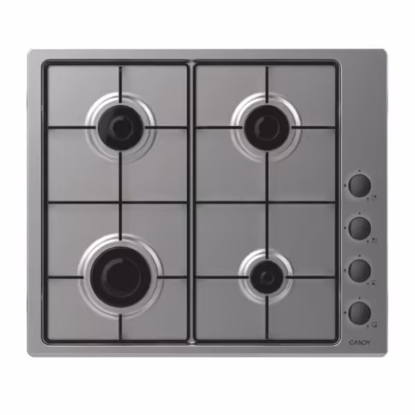 Idea Hobs Gas, 4 zones, Stainless Steel