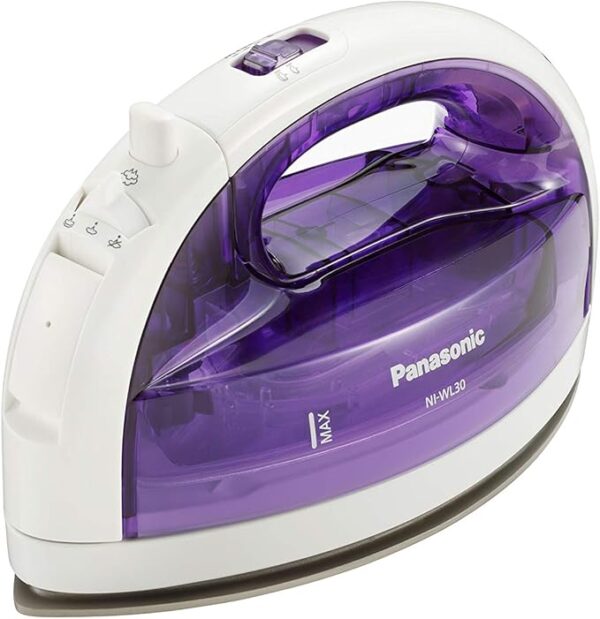 Panasonic Cordless Steam Iron, 1550W, Ni-Wl30Vth