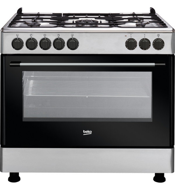 Beko GE 15120 DX: Freestanding Cooker (Fan-assisted, 90 cm)