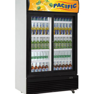 Pacific double Door Upright Chiller  800L
