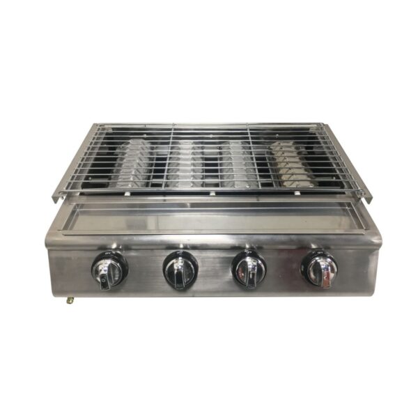 Pacific BBQ Gas Grill 4 Burner