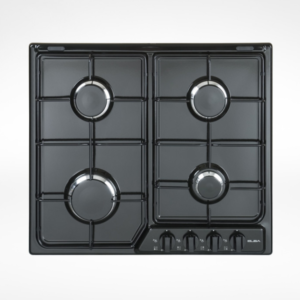 ELBA BUILT-IN-STOVE 4 GAS BURNERS/ BLACK - EF60-401BK