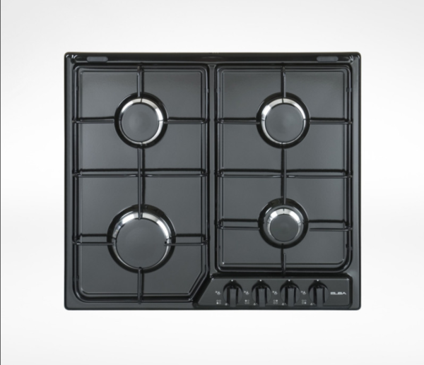 ELBA BUILT-IN-STOVE 4 GAS BURNERS/ BLACK - EF60-401BK