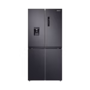 Samsung Series 8 SpaceMax™ RF48A401EB4 French-Style Fridge Freezer - Gentle Black Matt