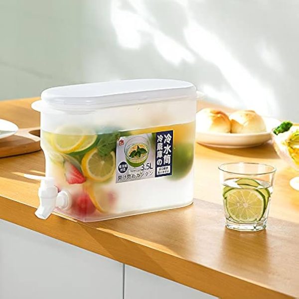 2L Juice Container Dispenser with Tap - Image 2