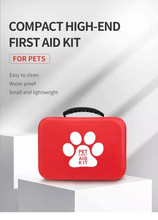 Pet First Aid Kit for Dogs & Cats Emergency Kit with First Aid Supplies - Image 2