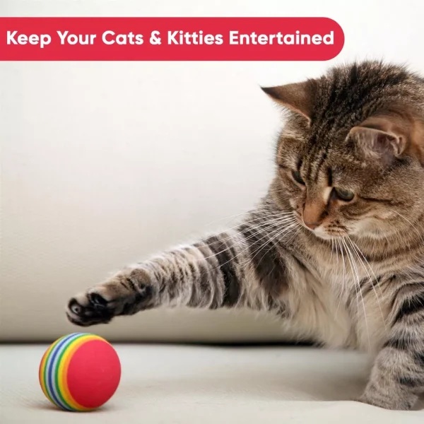 Interactive Indoor Kitten/Cat Toy Set (Including Cat Tunnel) - Image 4